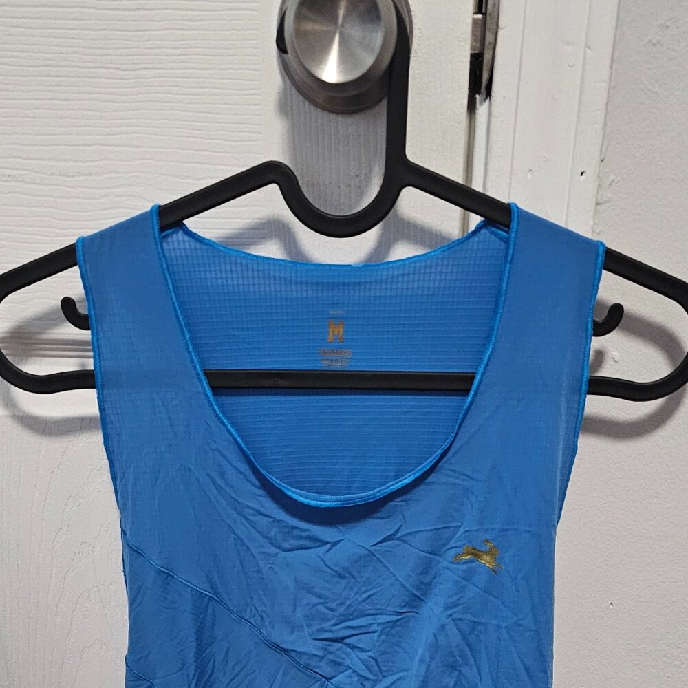 Tracksmith Strata Singlet, Ocean
